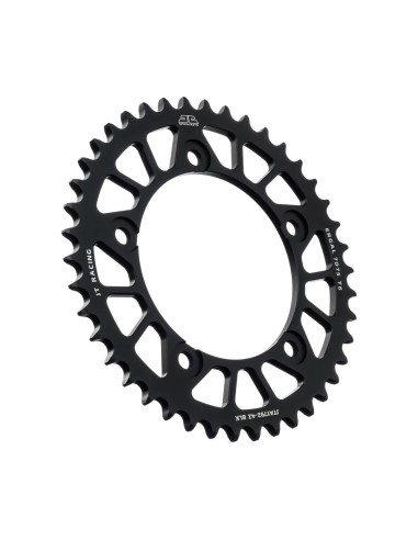 corona moto jt sprockets de aluminio de 42 dientes jta1792 42blk