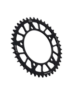 corona moto jt sprockets 42 dientes p 520 aluminio negro jta1793 42blk