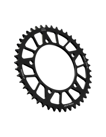 corona moto jt sprockets 44 dientes p 520 aluminio negro jta1793 44blk