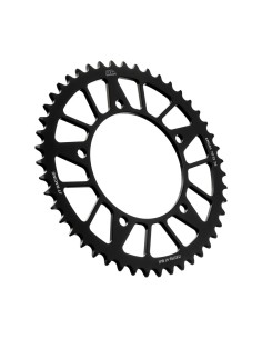 corona moto jt sprockets 47 dientes p 520 aluminio negro jta1793 47blk