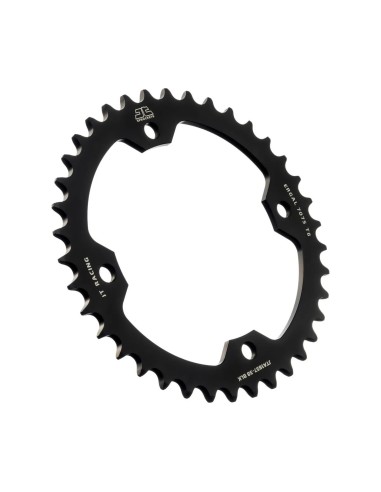 corona moto jt sprockets de aluminio de 38 dientes jta1857 38blk