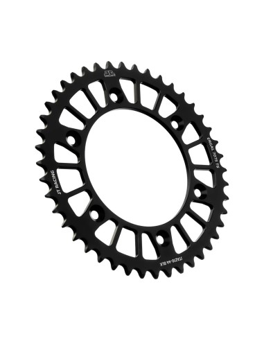 corona moto jt sprockets 44 dientes p 520 aluminio negro jta210 44blk