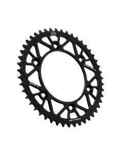 corona moto jt sprockets 47 dientes p 520 aluminio negro jta210 47blk