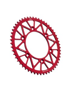 corona moto jt sprockets 53 dientes p 520 aluminio rojo jta210 53red
