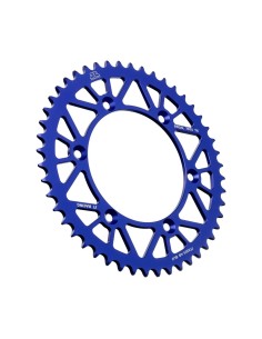 corona moto jt sprockets de aluminio de 48 dientes jta251 48blu