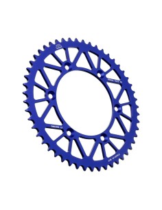 corona moto jt sprockets de aluminio de 51 dientes jta251 51blu