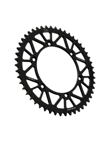 corona moto jt sprockets de aluminio de 50 dientes jta460 50blk
