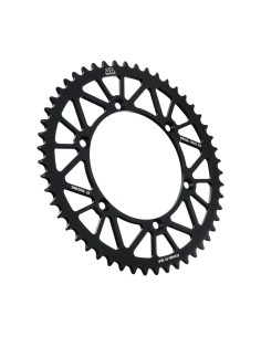 corona moto jt sprockets de aluminio de 51 dientes jta460 51blk