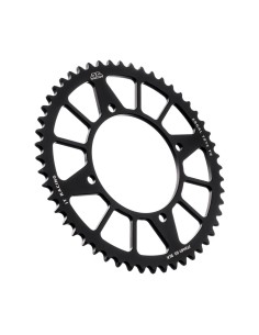 corona moto jt sprockets de aluminio de 52 dientes jta461 52blk