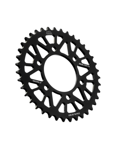corona moto jt sprockets de aluminio de 39 dientes jta478 39blk