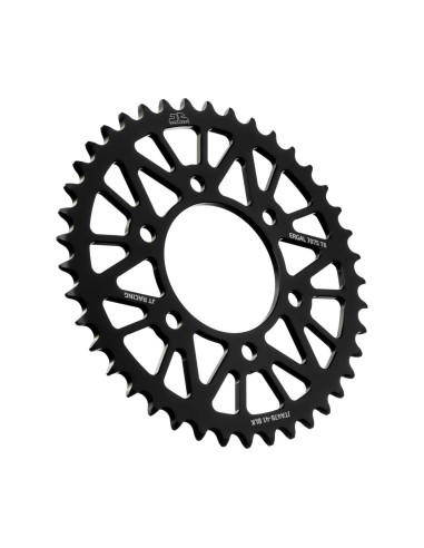 corona moto jt sprockets 41 dientes p 520 aluminio negro jta478 41blk