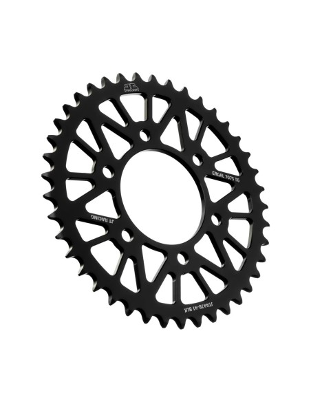 corona moto jt sprockets 41 dientes p 520 aluminio negro jta478 41blk