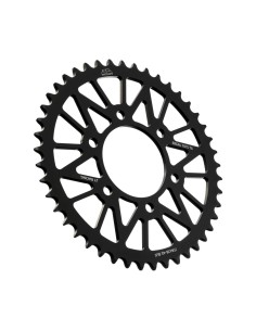 corona moto jt sprockets 45 dientes p 520 aluminio negro jta478 45blk