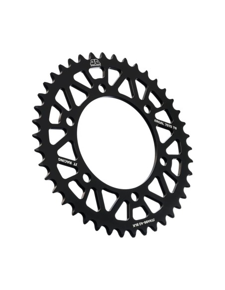 corona moto jt sprockets de aluminio de 42 dientes jta486 42blk