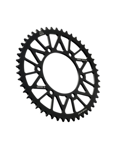 corona moto jt sprockets 49 dientes p 520 aluminio negro jta486 49blk