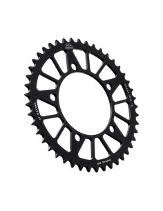 corona moto jt sprockets 45 dientes p 520 aluminio negro jta75 45blk