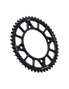 corona moto jt sprockets de aluminio de 47 dientes jta798 47blk