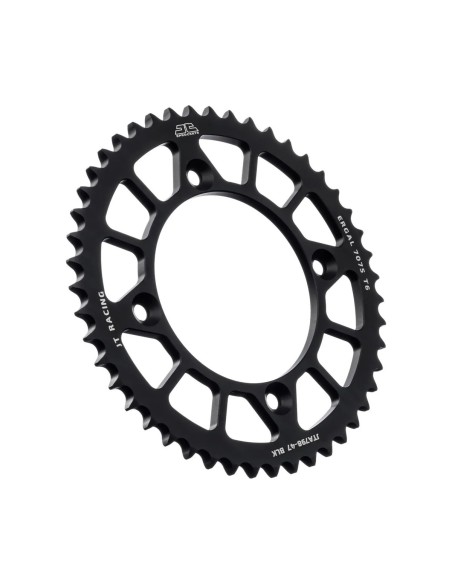 corona moto jt sprockets de aluminio de 47 dientes jta798 47blk