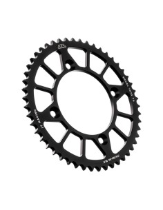 corona moto jt sprockets de aluminio de 50 dientes jta798 50blk