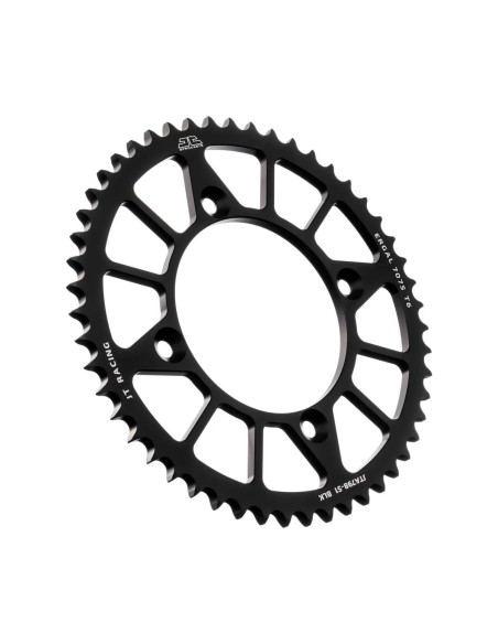 corona moto jt sprockets de aluminio de 51 dientes jta798 51blk