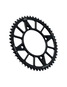 corona moto jt sprockets de aluminio de 52 dientes jta798 52blk