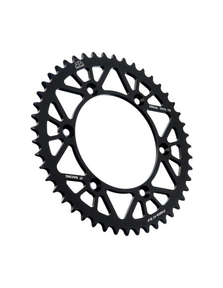 corona moto jt sprockets de aluminio de 47 dientes jta808 47blk