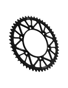 corona moto jt sprockets de aluminio de 51 dientes jta808 51blk