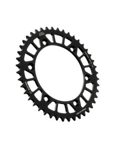 corona moto jt sprockets de aluminio de 44 dientes jta822 44blk