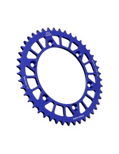 corona moto jt sprockets de aluminio de 45 dientes jta822 45blu