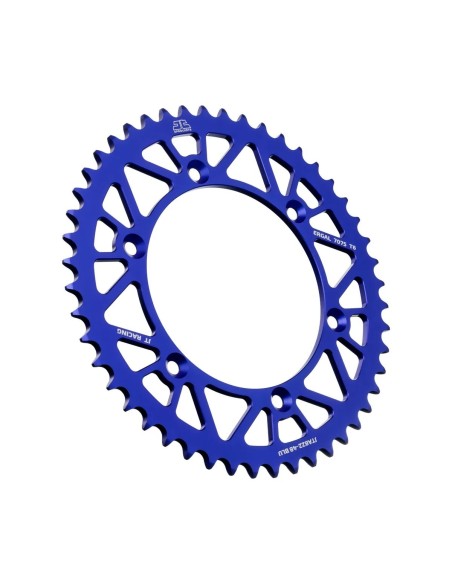 corona moto jt sprockets de aluminio de 48 dientes jta822 48blu