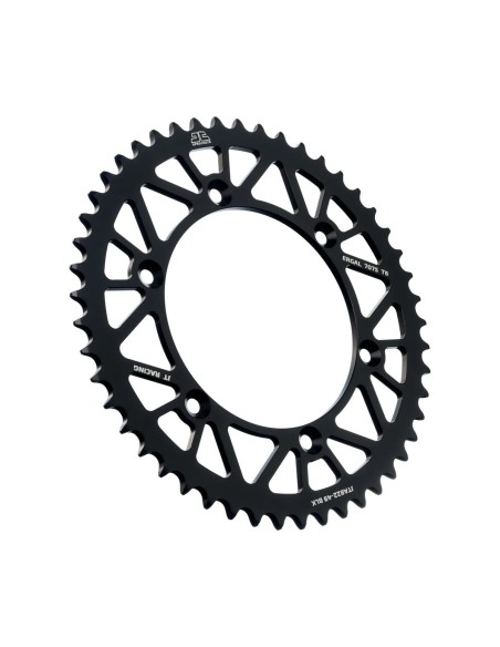 corona moto jt sprockets 49 dientes p 520 aluminio negro jta822 49blk