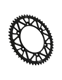 corona moto jt sprockets de aluminio de 50 dientes jta822 50blk
