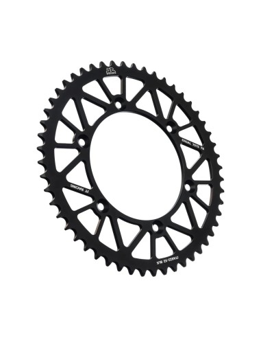 corona moto jt sprockets de aluminio de 52 dientes jta822 52blk