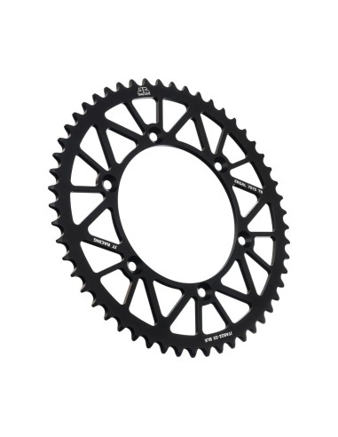 corona moto jt sprockets 53 dientes p 520 aluminio negro jta822 53blk