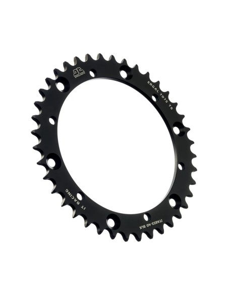 corona moto jt sprockets de aluminio de 40 dientes jta853 40blk
