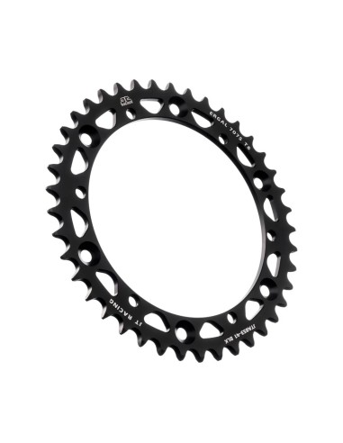 corona moto jt sprockets de aluminio de 41 dientes jta853 41blk