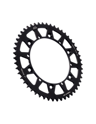 corona moto jt sprockets 51 dientes p 520 aluminio negro jta853 51blk