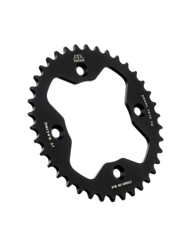 corona moto jt sprockets de aluminio de 38 dientes jta881 38blk
