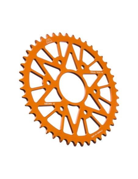 corona moto jt sprockets de aluminio de 45 dientes jta890 45org