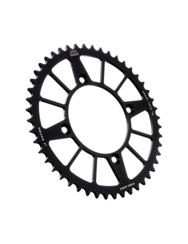 corona moto jt sprockets de aluminio de 48 dientes jta891 48blk