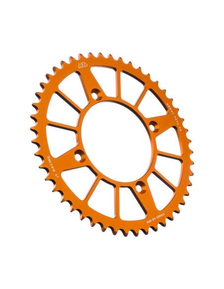 corona moto jt sprockets de aluminio de 48 dientes jta891 48org