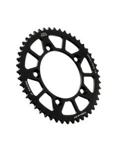 corona moto jt sprockets 48 dientes p 520 aluminio negro jta894 48blk