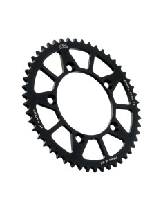 corona moto jt sprockets 50 dientes p 520 aluminio negro jta894 50blk