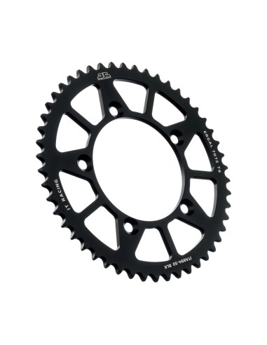 corona moto jt sprockets 50 dientes p 520 aluminio negro jta894 50blk