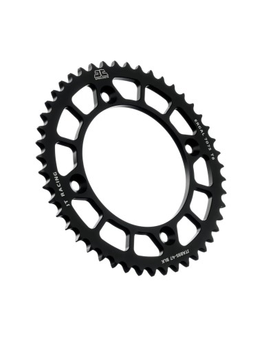 corona moto jt sprockets 47 dientes p 520 aluminio negro jta895 47blk