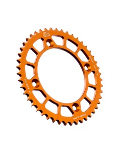 corona moto jt sprockets 47 dientes p 520 alum naranja jta895 47org