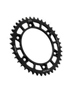 corona moto jt sprockets de aluminio de 40 dientes jta897 40blk
