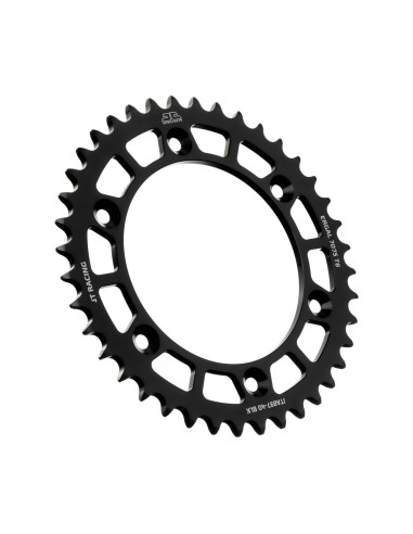 corona moto jt sprockets de aluminio de 40 dientes jta897 40blk