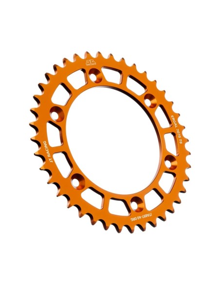 corona moto jt sprockets de aluminio de 40 dientes jta897 40org
