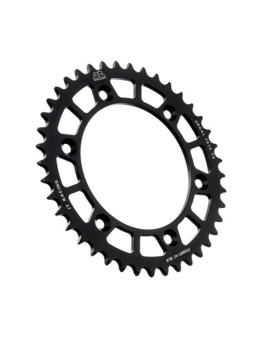 corona moto jt sprockets 41 dientes p 520 aluminio negro jta897 41blk